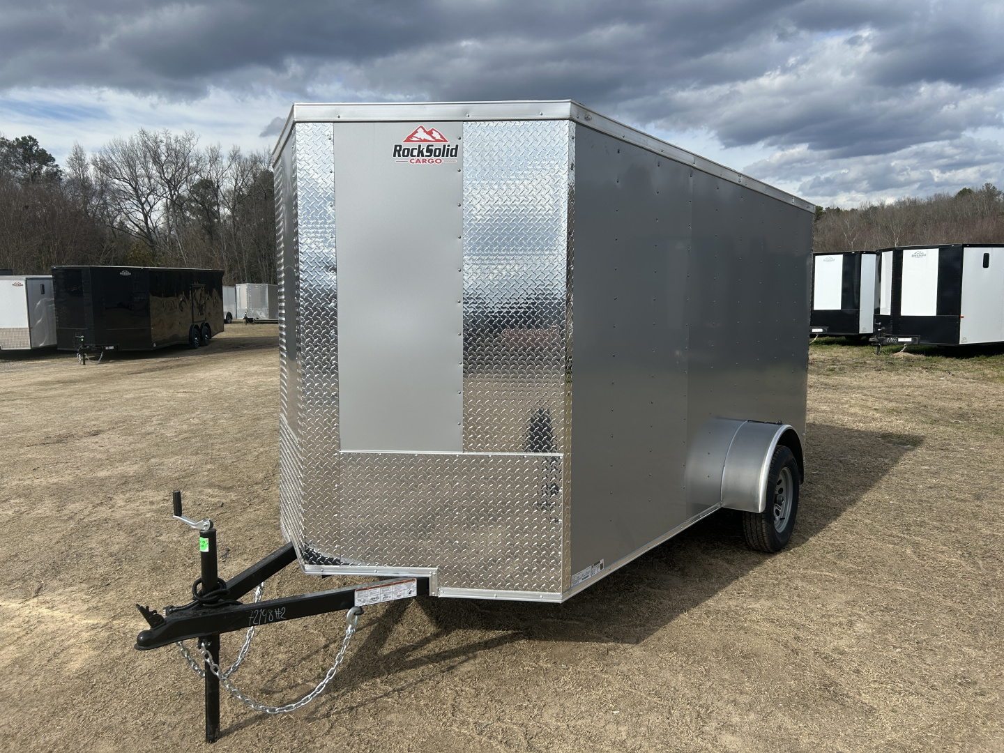 New 2026 Rock Solid Cargo 6 X 12 3K Enclosed Trailer