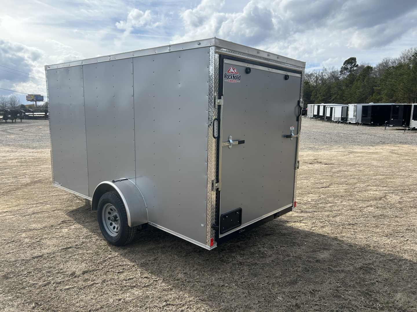 New 2026 Rock Solid Cargo 6 X 12 3K Enclosed Trailer