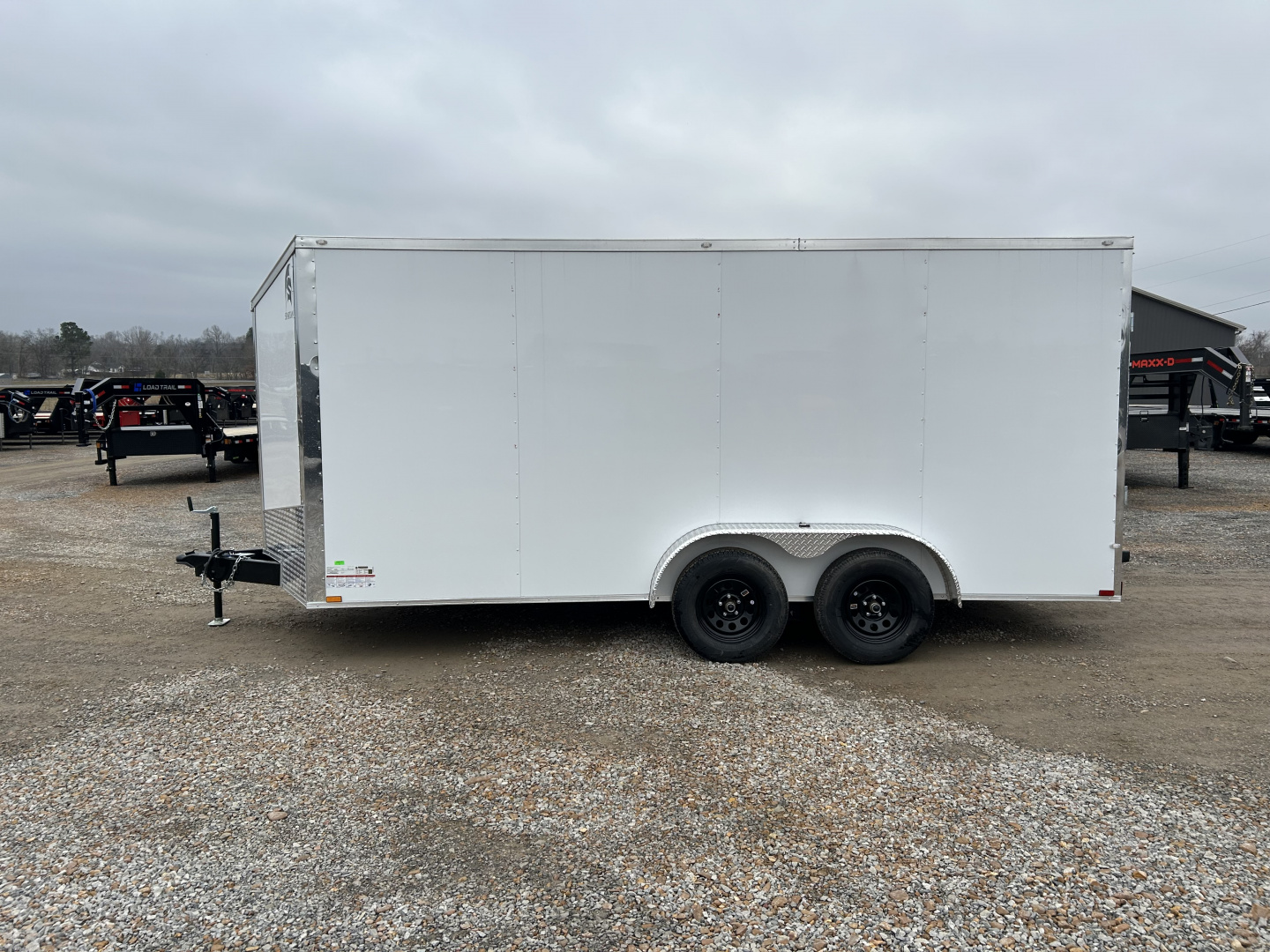 New 2026 Spartan 7'x16' 7k Enclosed Trailer