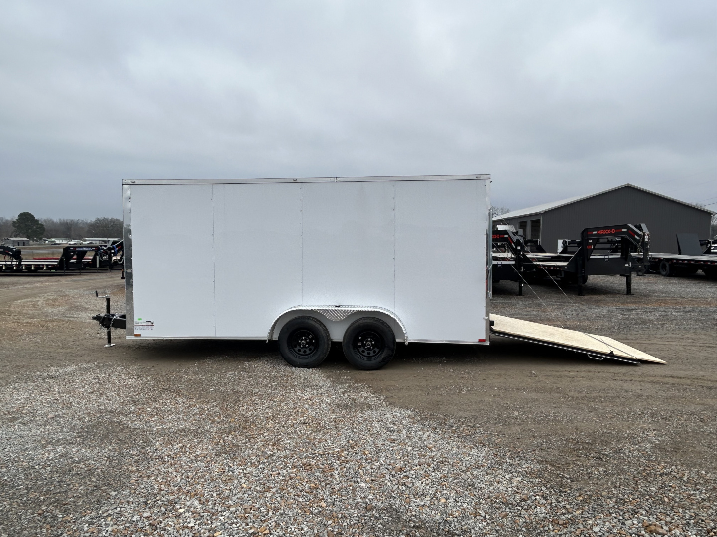 New 2026 Spartan 7'x16' 7k Enclosed Trailer