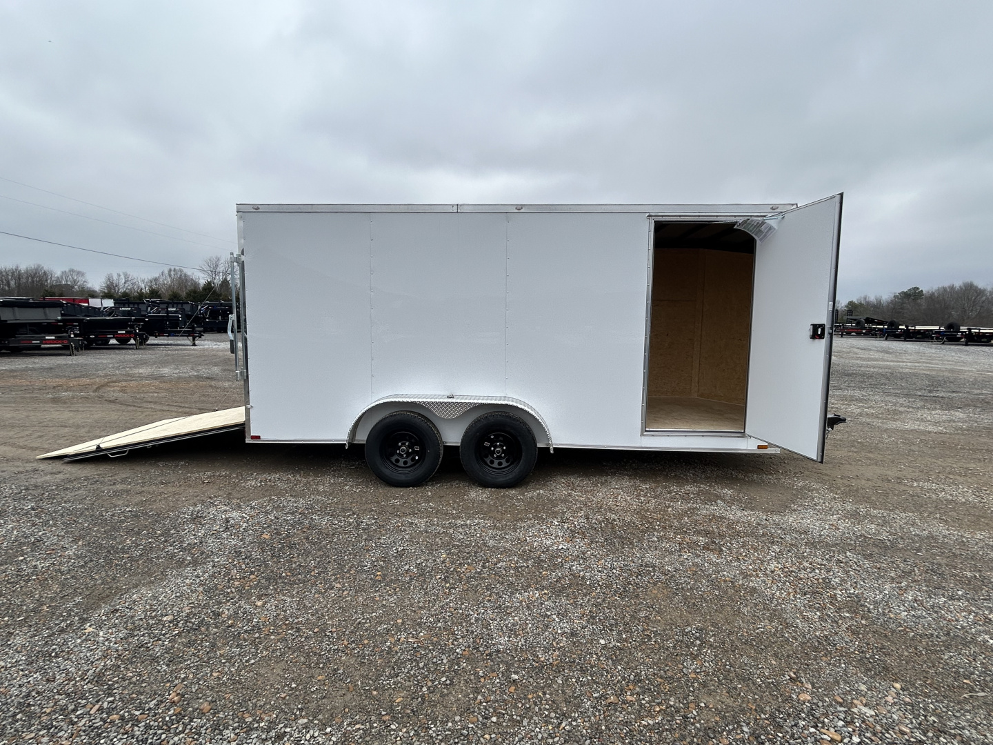 New 2026 Spartan 7'x16' 7k Enclosed Trailer