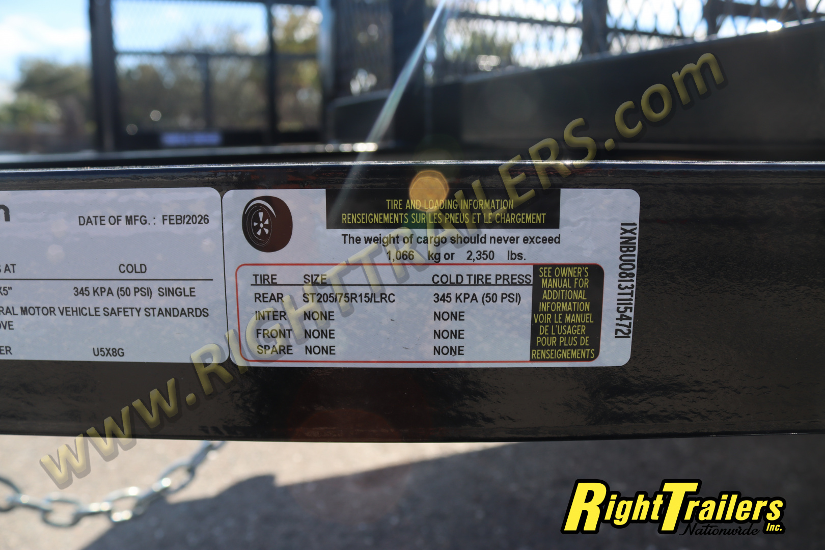 New 2026 5X8 Triple Crown Utility Trailer