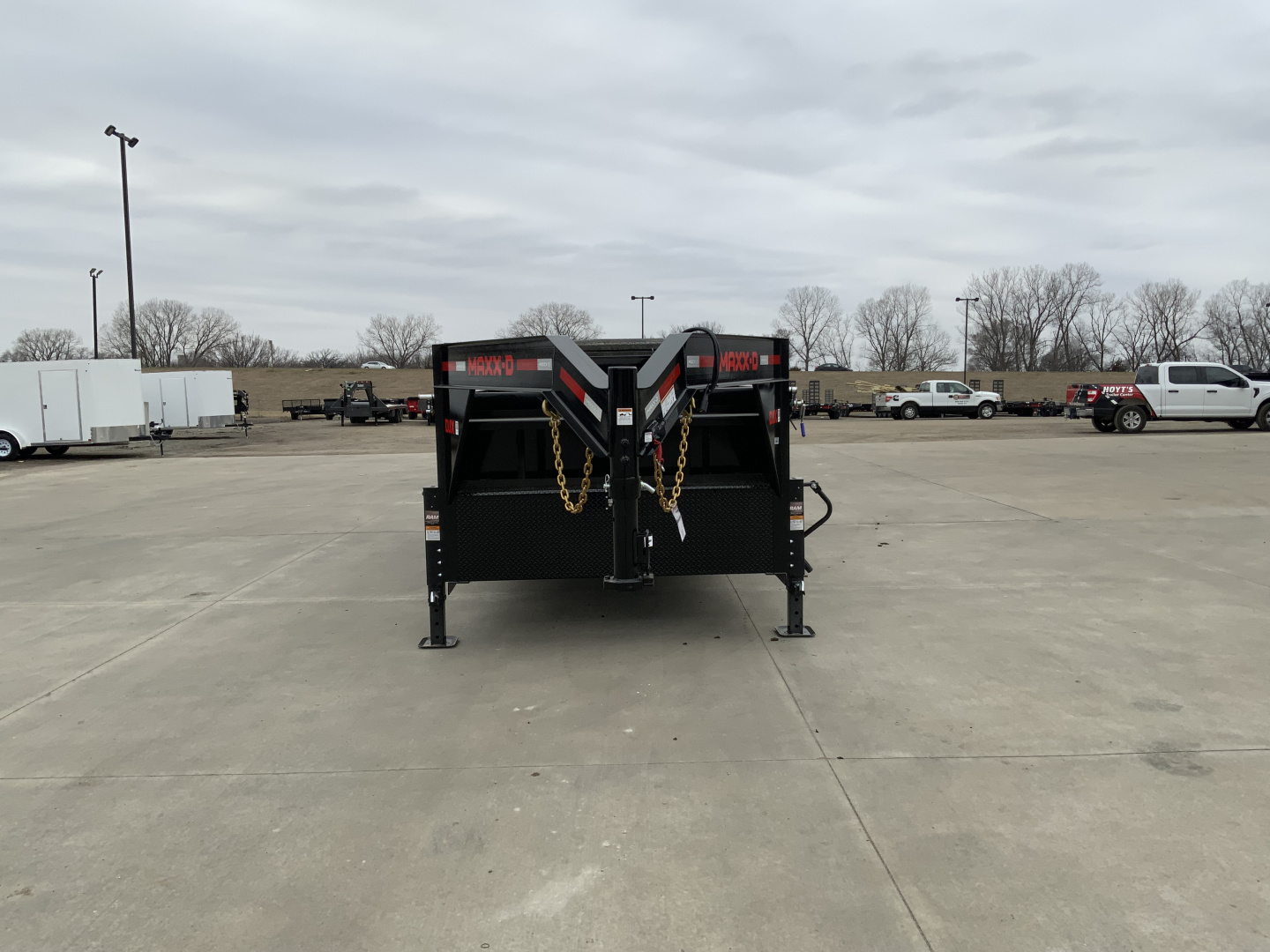 New 2026 MAXX-D DJX 83 X 16 Dump Trailer