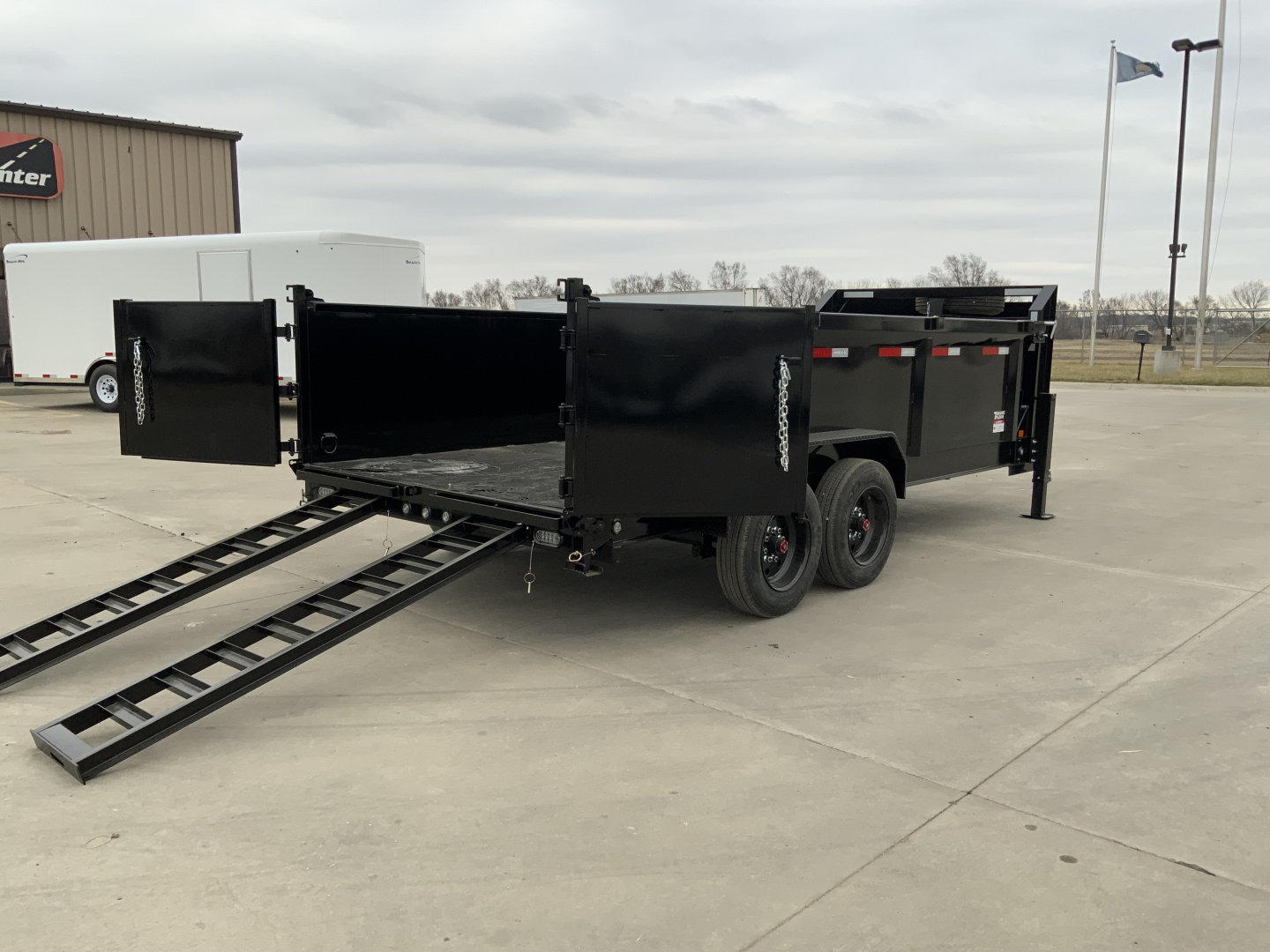New 2026 MAXX-D DJX 83 X 16 Dump Trailer