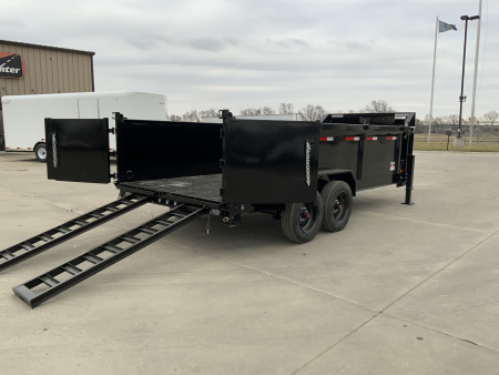 New 2026 MAXX-D DJX 83 X 16 Dump Trailer