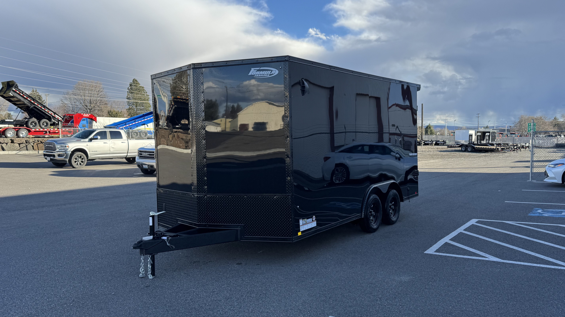 New 2026 Formula Trailers 8.5 X 16 Cargo / Enclosed Trailer 7K GVWR