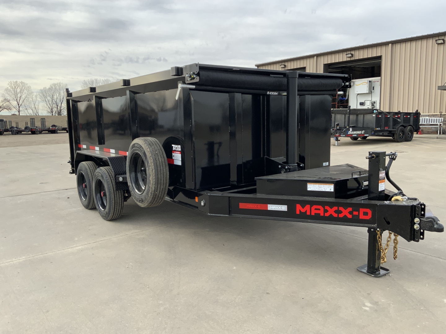 New 2026 MAXX-D DTX 83 X 14 Dump Trailer