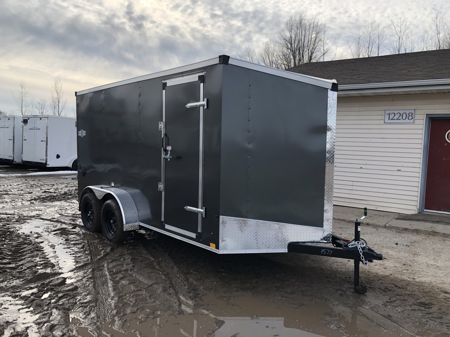 New 2026 Stealth Trailers 7X14 W/ 78" INTERIOR Cargo / Enclosed Trailer