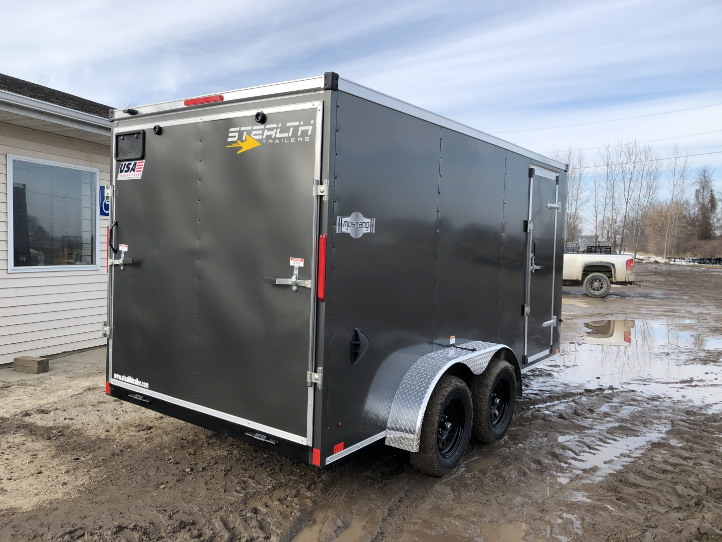 New 2026 Stealth Trailers 7X14 W/ 78" INTERIOR Cargo / Enclosed Trailer