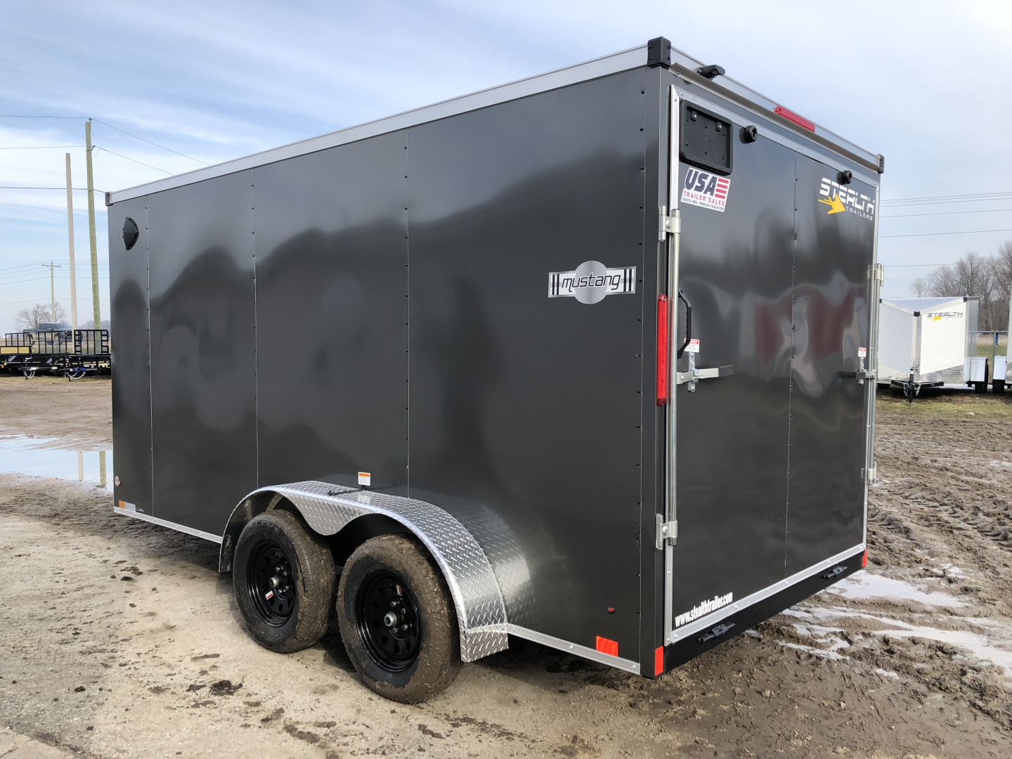 New 2026 Stealth Trailers 7X14 W/ 78" INTERIOR Cargo / Enclosed Trailer