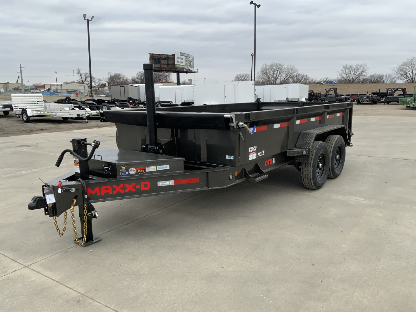 New 2026 MAXX-D DTX 83 X 14 Dump Trailer