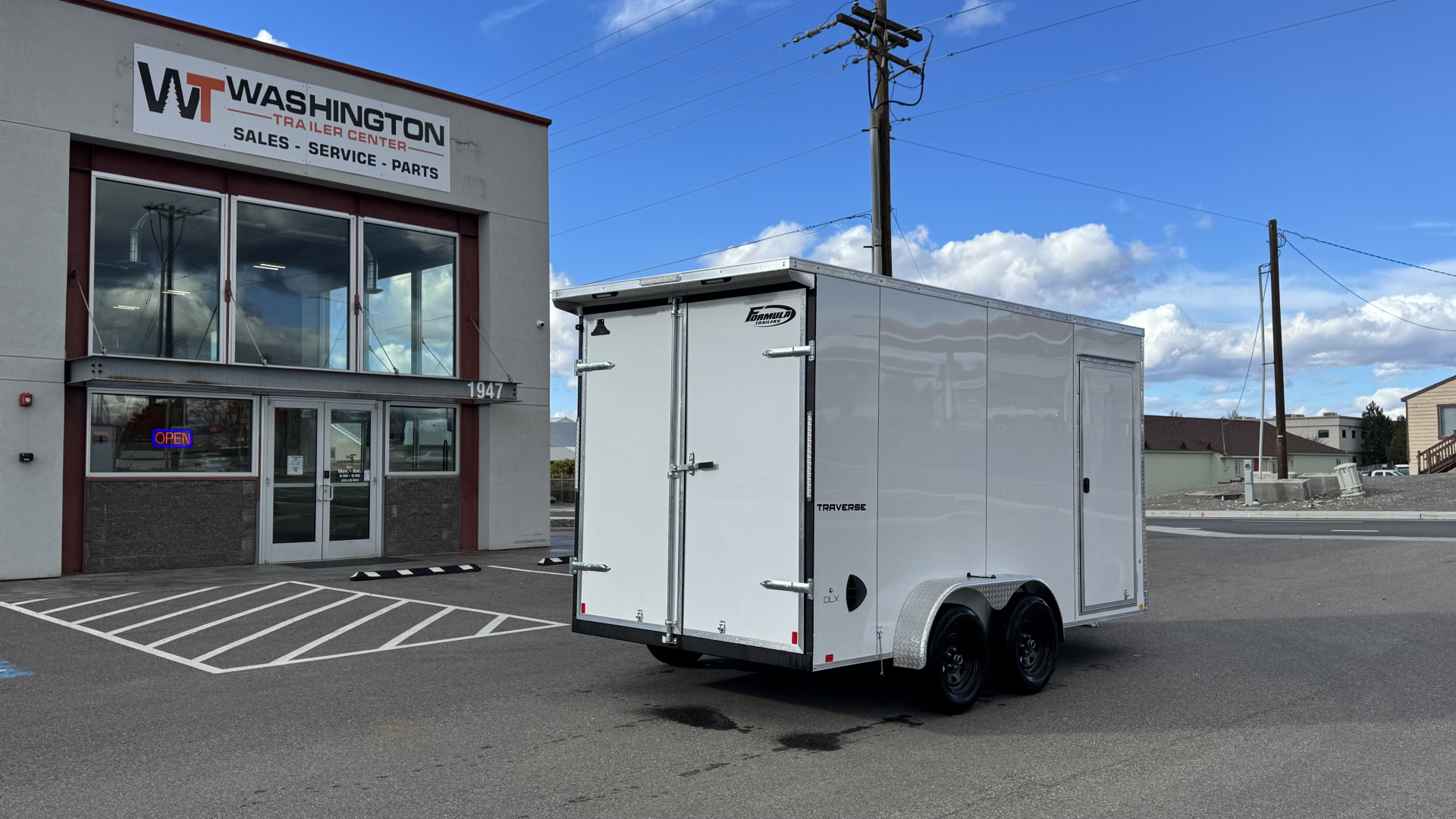 New 2026 Formula Trailers 7 X 14 Cargo / Enclosed Trailer 7K GVWR
