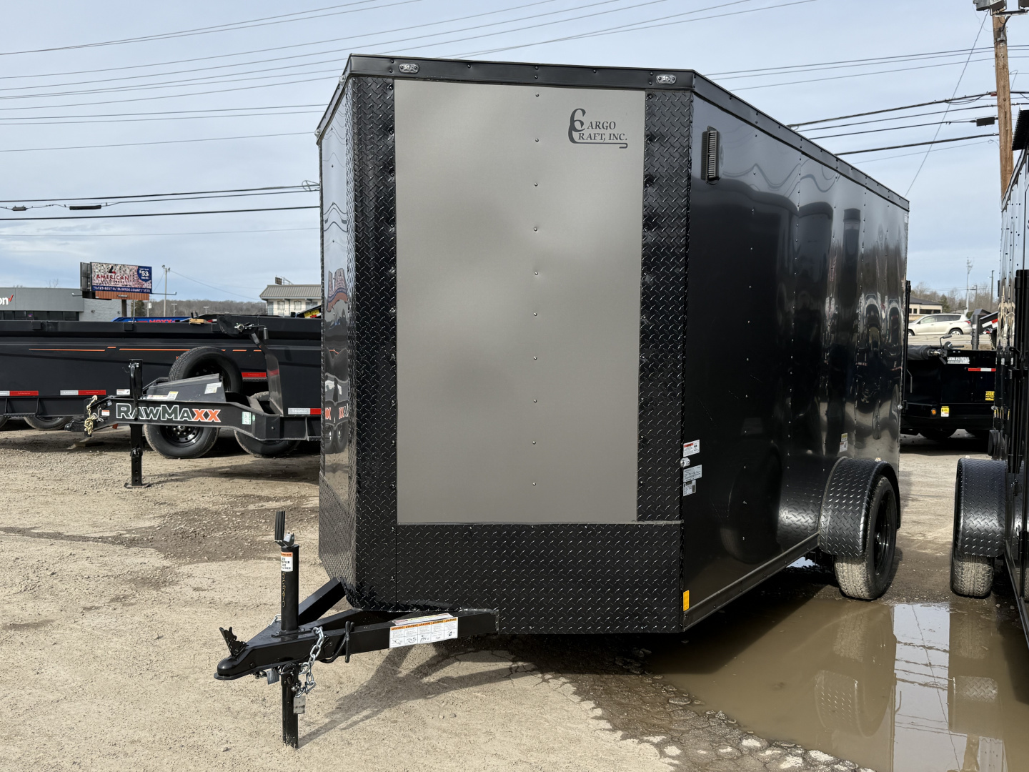 New 2026 Cargo Craft 6x12 SA B/O 6’3” Cargo / Enclosed Trailer