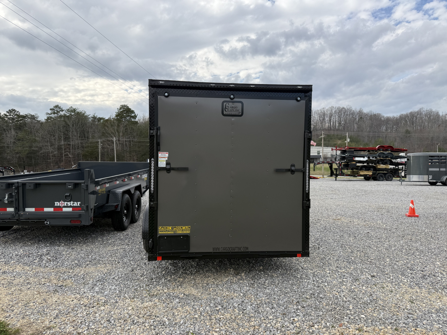 New 2026 Cargo Craft 6x12 SA B/O 6’3” Cargo / Enclosed Trailer