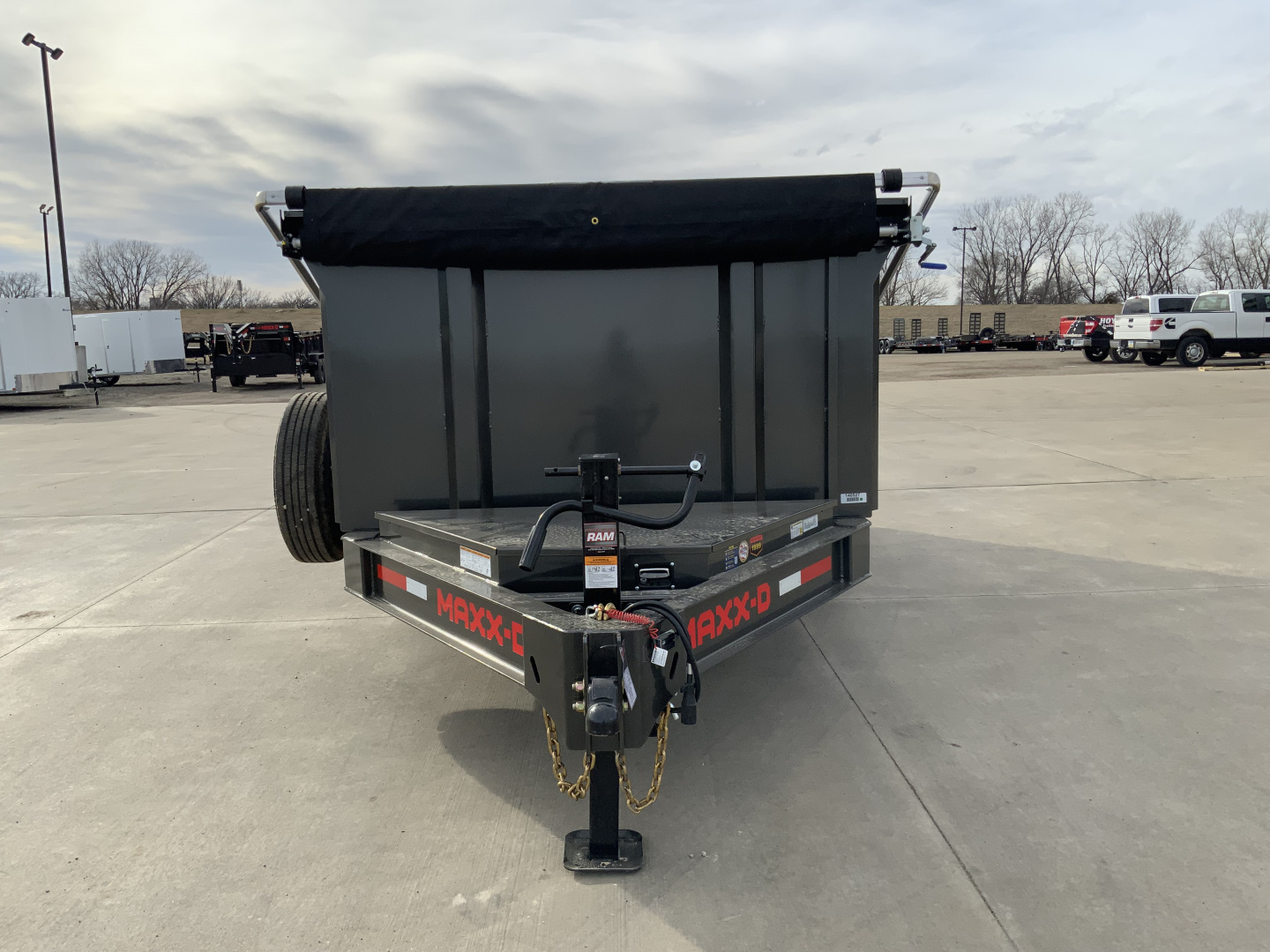 New 2026 MAXX-D DJX 83 X 14 Dump Trailer