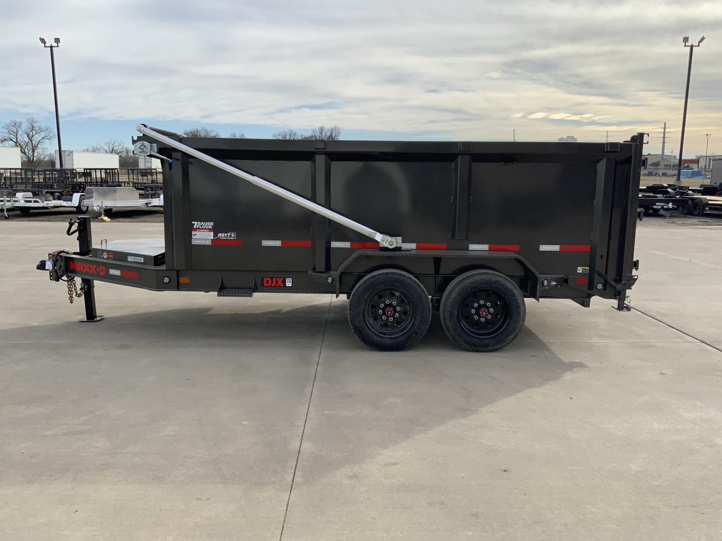 New 2026 MAXX-D DJX 83 X 14 Dump Trailer