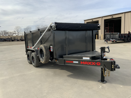 New 2026 MAXX-D DJX 83 X 14 Dump Trailer
