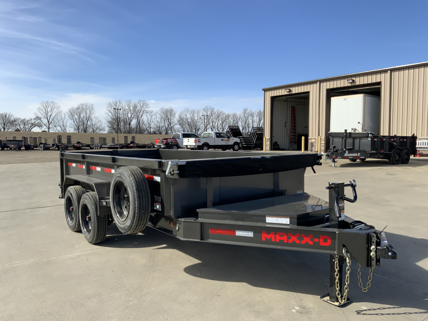 New 2026 MAXX-D DJX 83 X 14 Dump Trailer