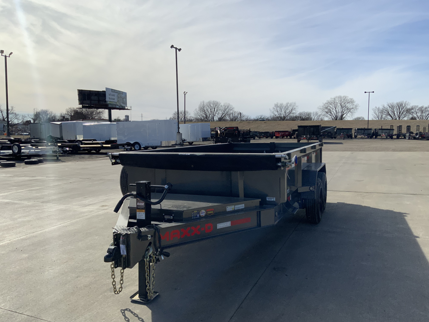 New 2026 MAXX-D DJX 83 X 14 Dump Trailer
