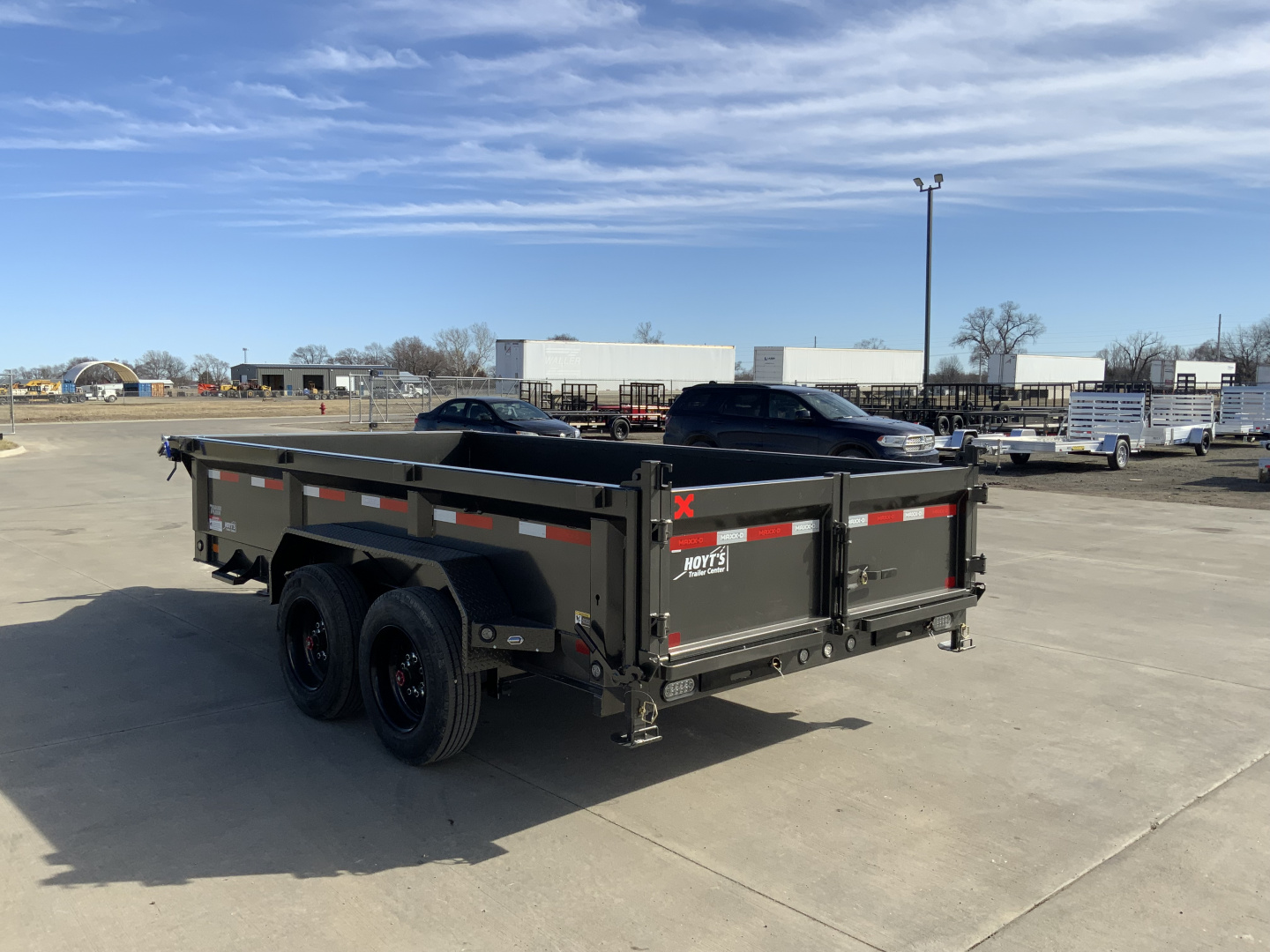 New 2026 MAXX-D DJX 83 X 14 Dump Trailer