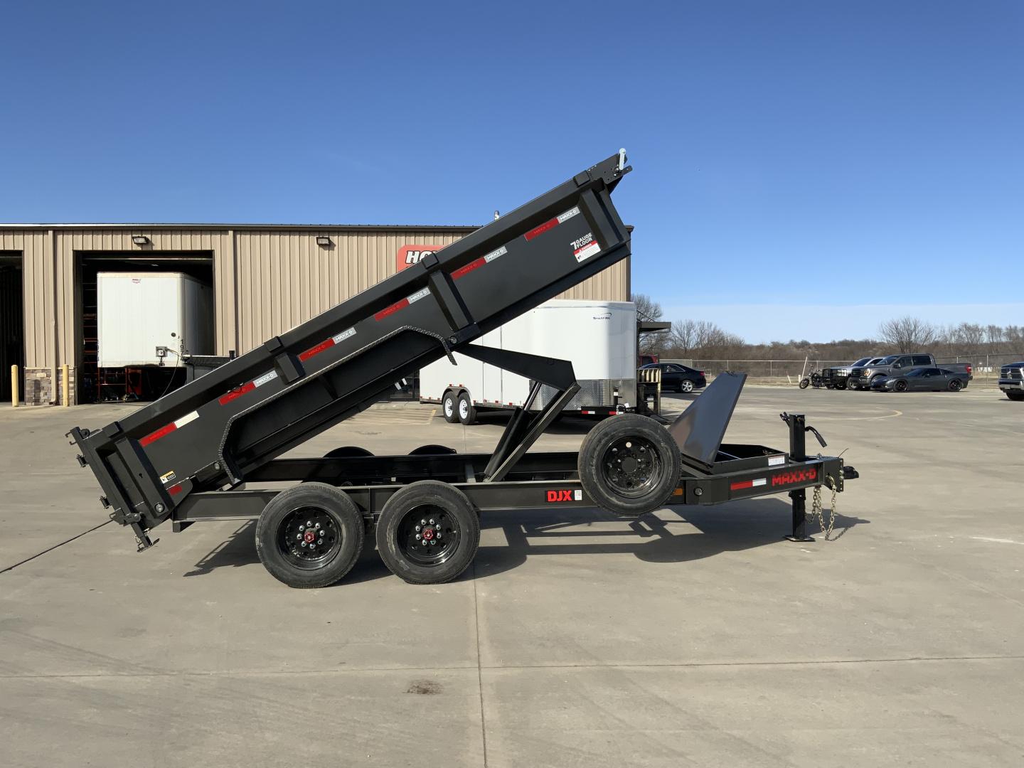 New 2026 MAXX-D DJX 83 X 14 Dump Trailer