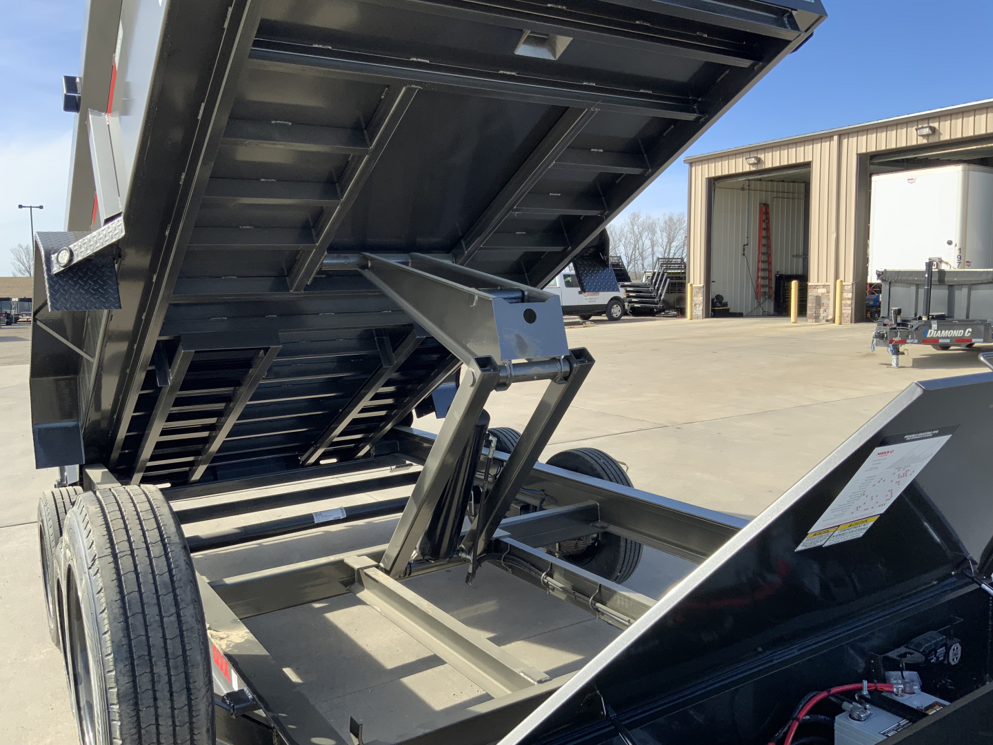 New 2026 MAXX-D DJX 83 X 14 Dump Trailer