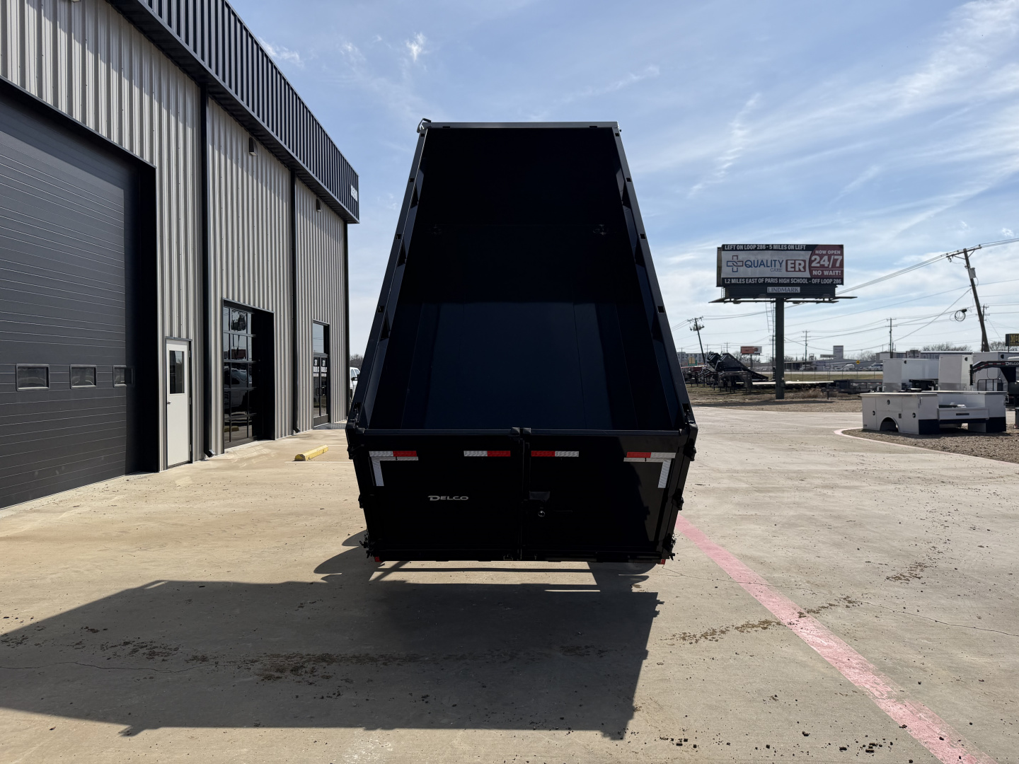 New 2026 Delco Trailers D316 Dump Trailer