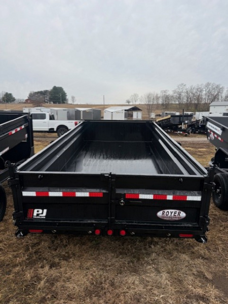 New 2026 PJ Trailers PJ 14K Low-Profile (DL) 83"x14' w/ HYDRAULIC JACK Dump Trailer
