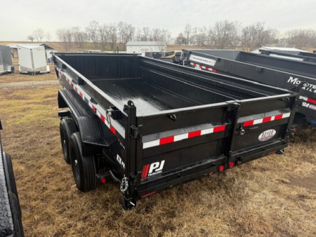 New 2026 PJ Trailers PJ 14K Low-Profile (DL) 83"x14' w/ HYDRAULIC JACK Dump Trailer