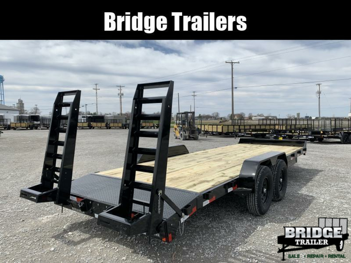 New 2026 Rice Trailers FMEHR8222 (82" X 22') 14K Magnum Equipment Trailer