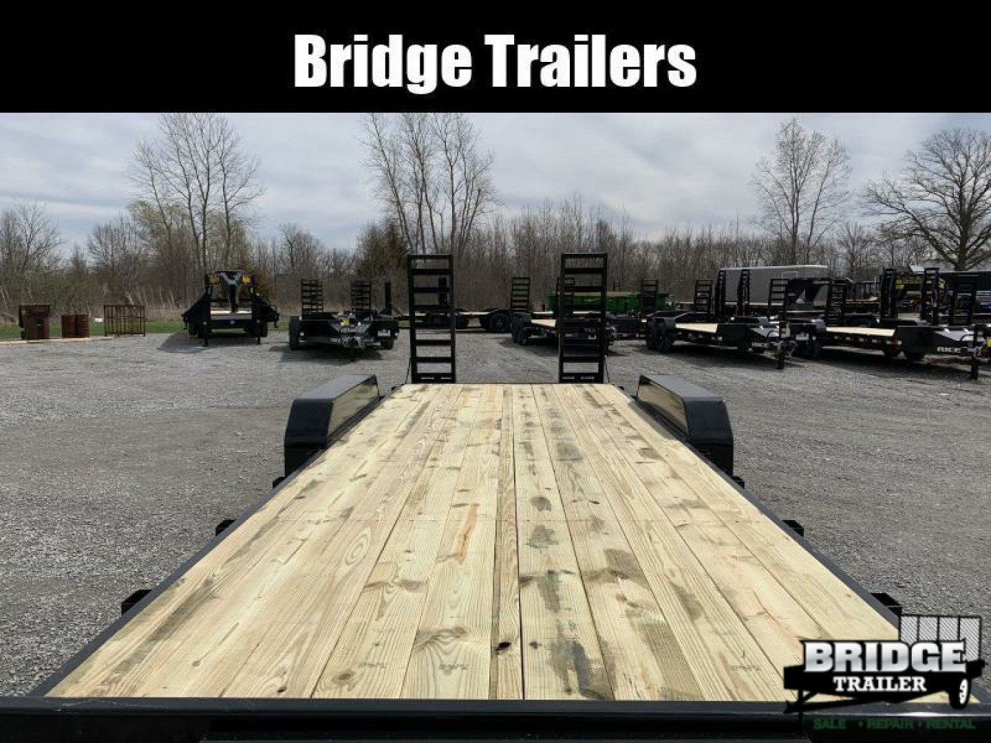 New 2026 Rice Trailers FMEHR8222 (82" X 22') 14K Magnum Equipment Trailer
