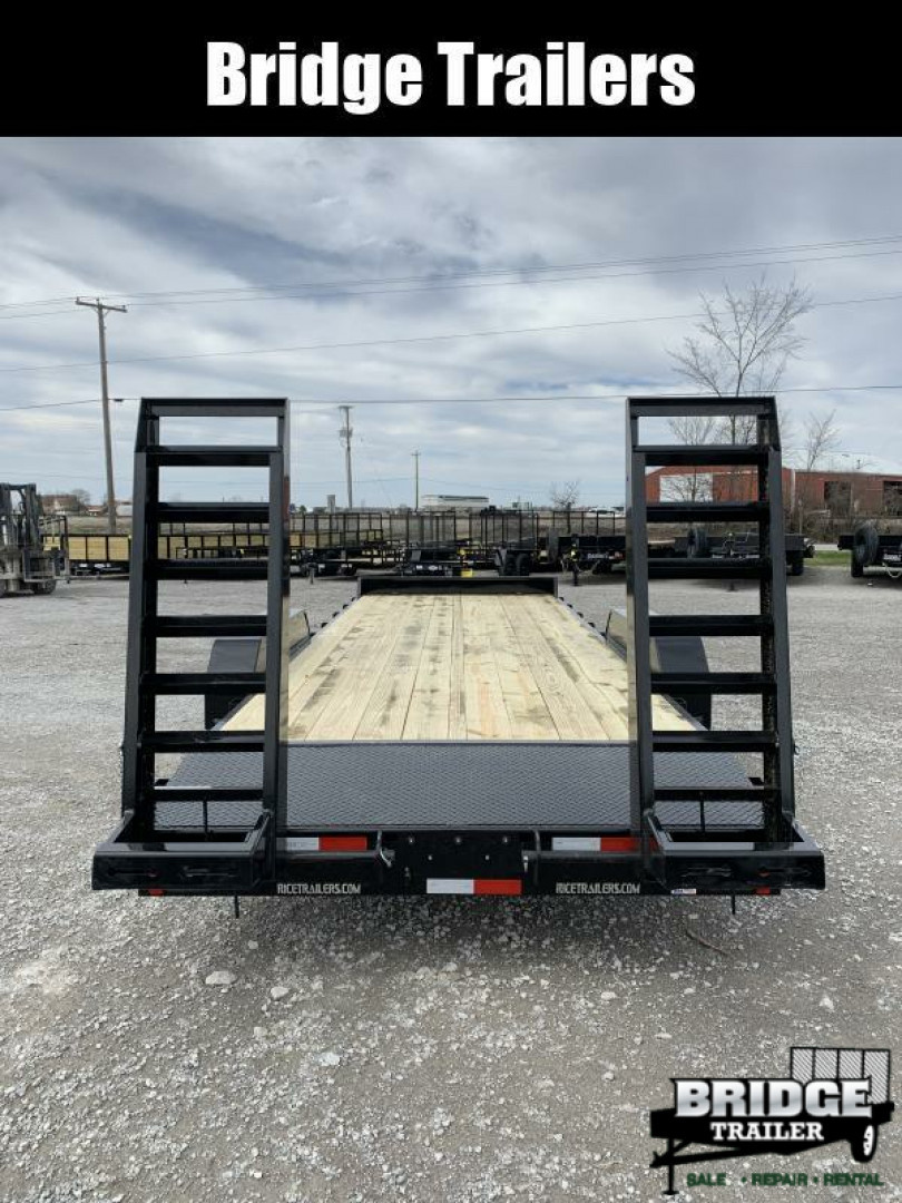 New 2026 Rice Trailers FMEHR8222 (82" X 22') 14K Magnum Equipment Trailer