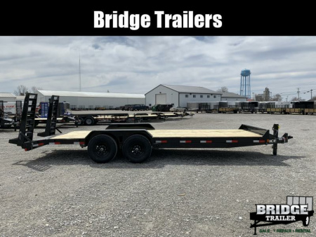 New 2026 Rice Trailers FMEHR8222 (82" X 22') 14K Magnum Equipment Trailer