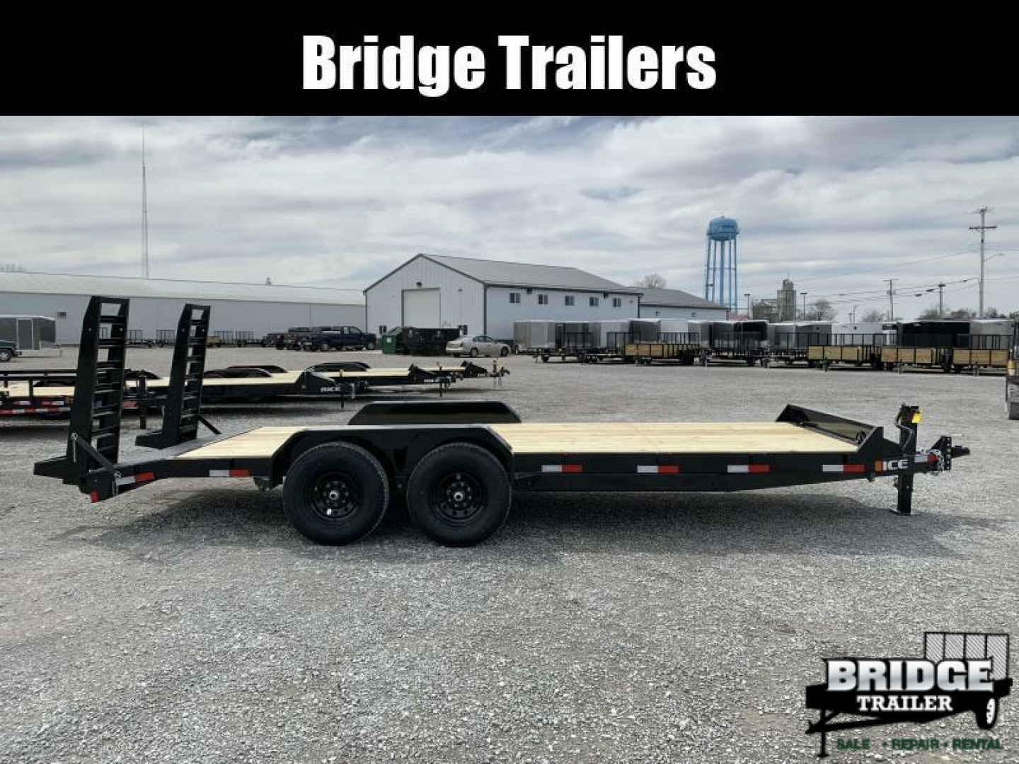 New 2026 Rice Trailers FMEHR8220 (82" X 20') 14K Magnum Equipment Trailer