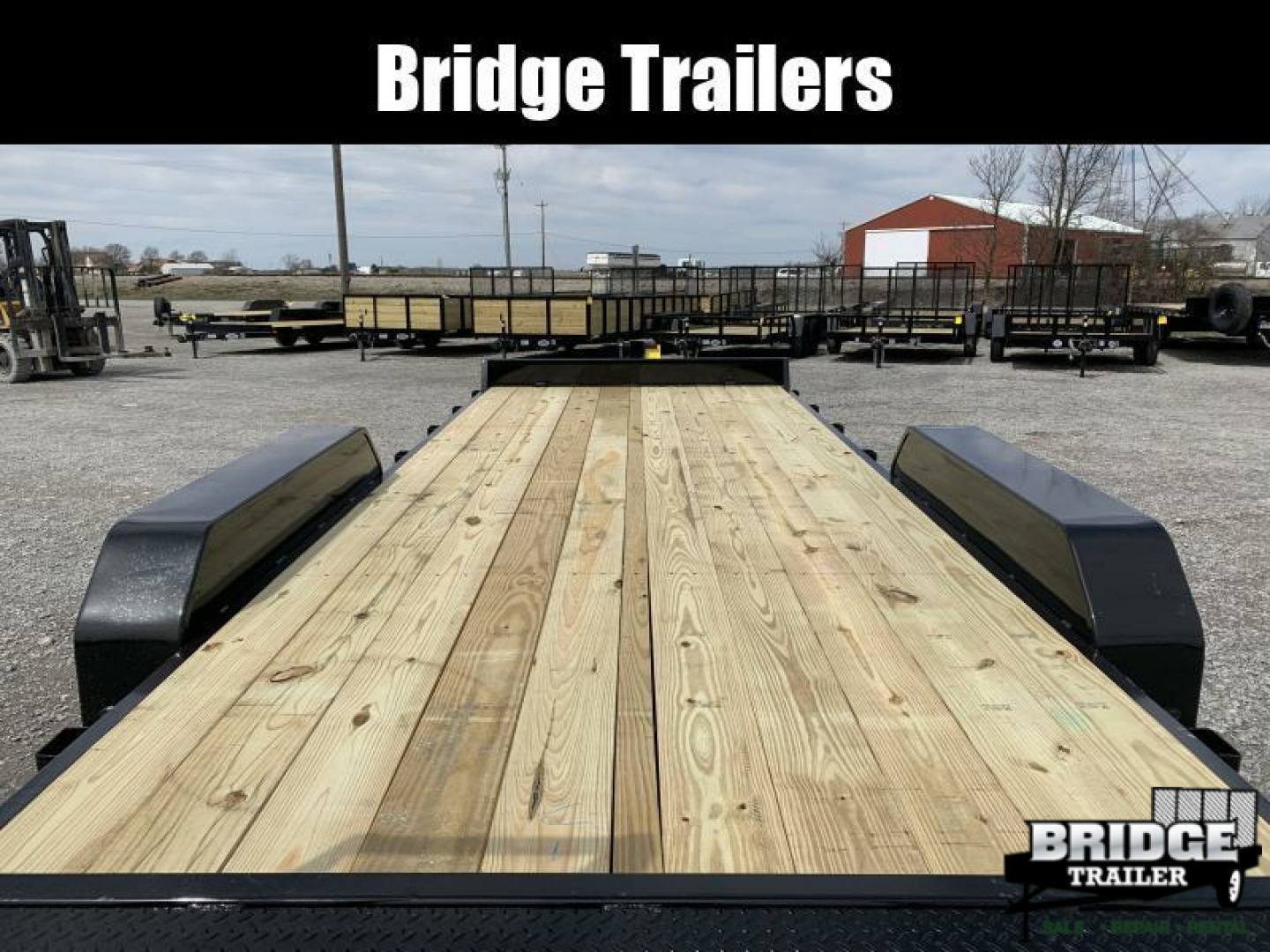 New 2026 Rice Trailers FMEHR8220 (82" X 20') 14K Magnum Equipment Trailer