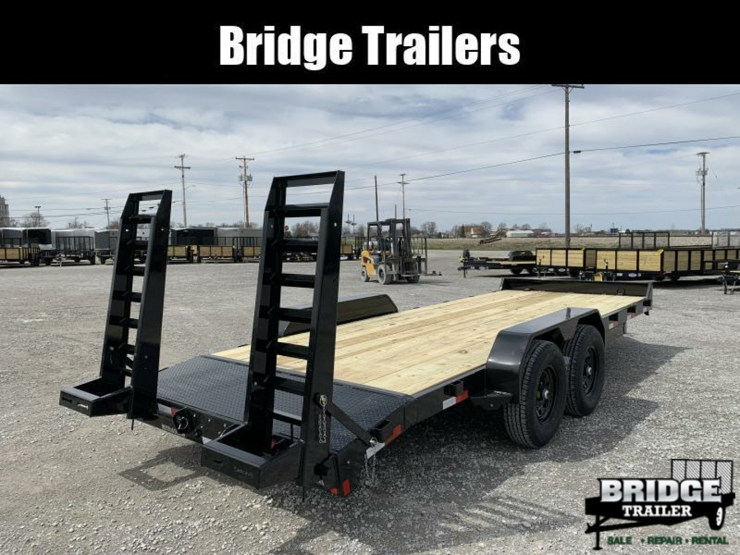 New 2026 Rice Trailers FMEHR8220 (82" X 20') 14K Magnum Equipment Trailer