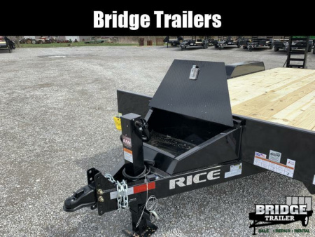 New 2026 Rice Trailers FMEHR8220 (82" X 20') 14K Magnum Equipment Trailer