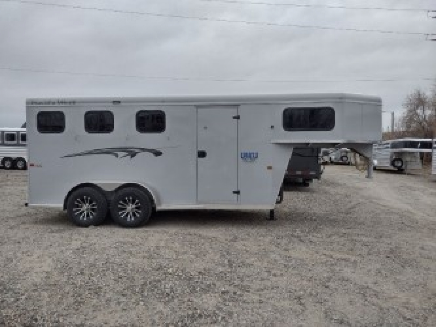 New 2026 Trails West Adventure 3 Horse Trailer
