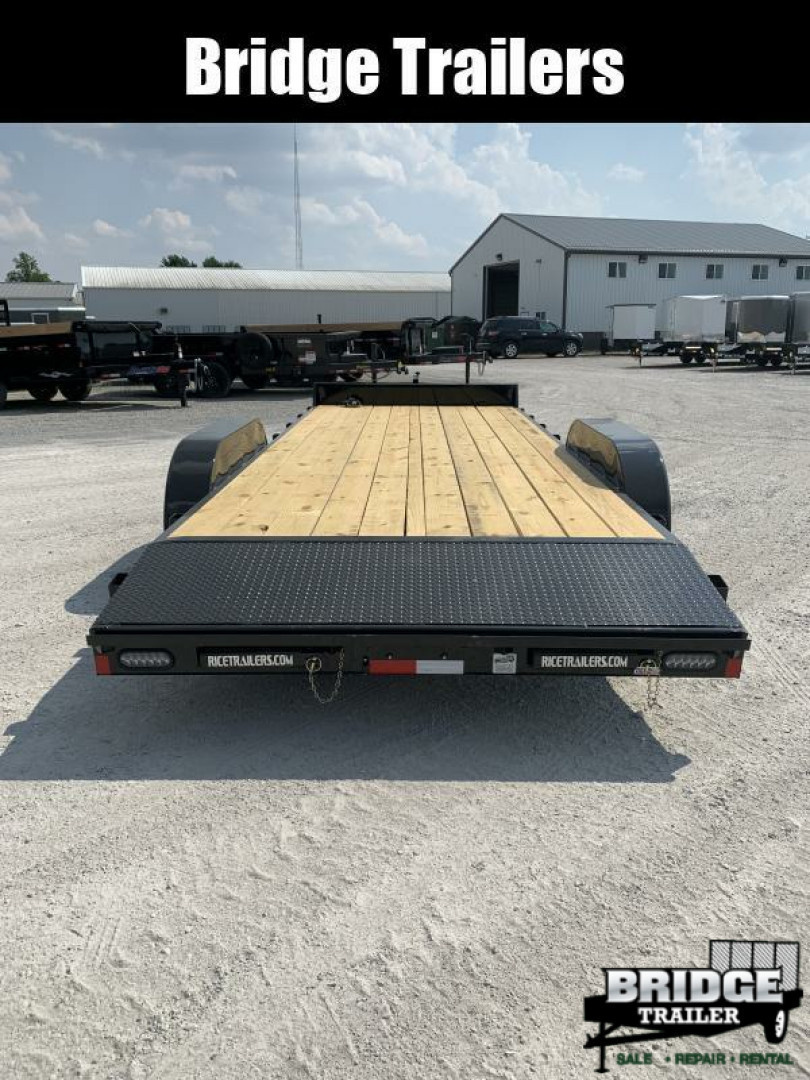 New 2026 Rice Trailers FMCMR8222 (82" X 20' +2') 9.9K Magnum Car Hauler / Racing Trailer