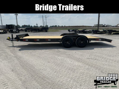 New 2026 Rice Trailers FMCMR8222 (82" X 20' +2') 9.9K Magnum Car Hauler / Racing Trailer