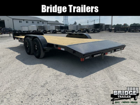 New 2026 Rice Trailers FMCMR8222 (82" X 20' +2') 9.9K Magnum Car Hauler / Racing Trailer