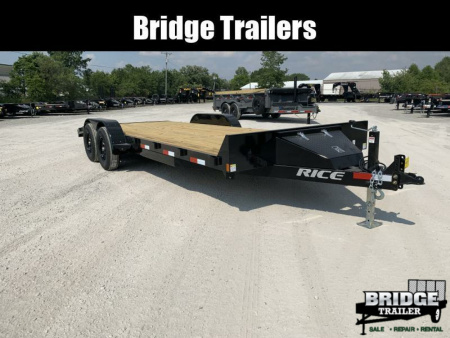 New 2026 Rice Trailers FMCMR8222 (82" X 20' +2') 9.9K Magnum Car Hauler / Racing Trailer