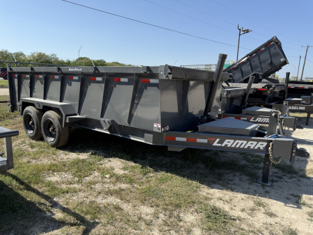 New 2026 Lamar Trailers 83X16 16K TELE Dump Trailer