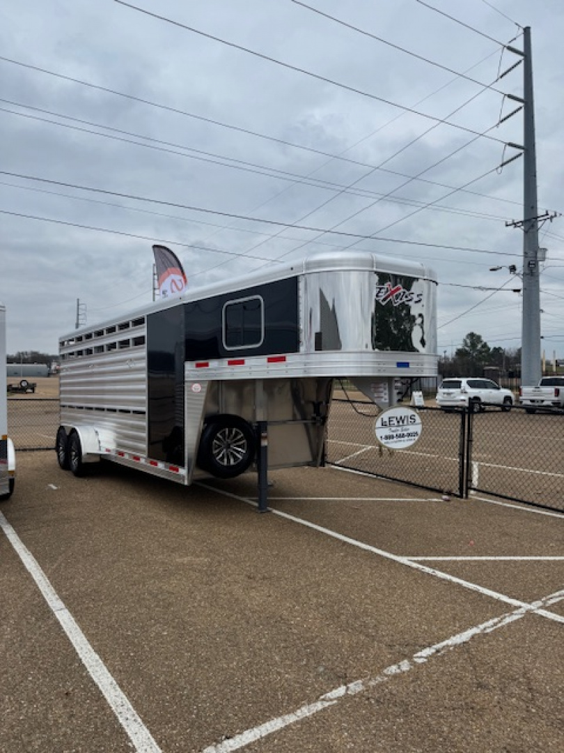 New 2025 Exiss Trailers 20' Tandem Axle Stock Trailer Stock / Stock Combo Trailer