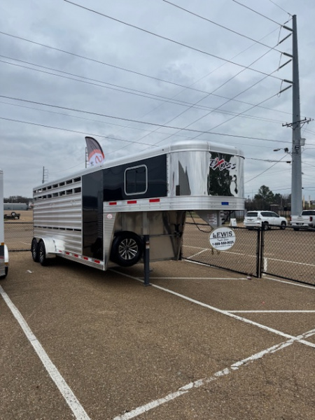 New 2025 Exiss Trailers 20' Tandem Axle Stock Trailer Stock / Stock Combo Trailer