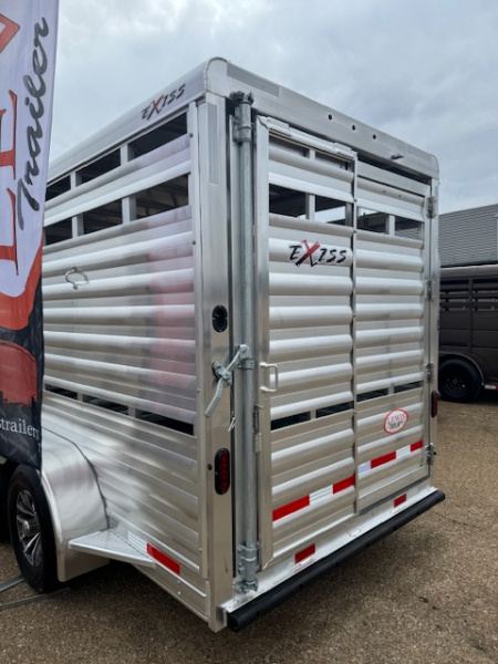 New 2025 Exiss Trailers 20' Tandem Axle Stock Trailer Stock / Stock Combo Trailer