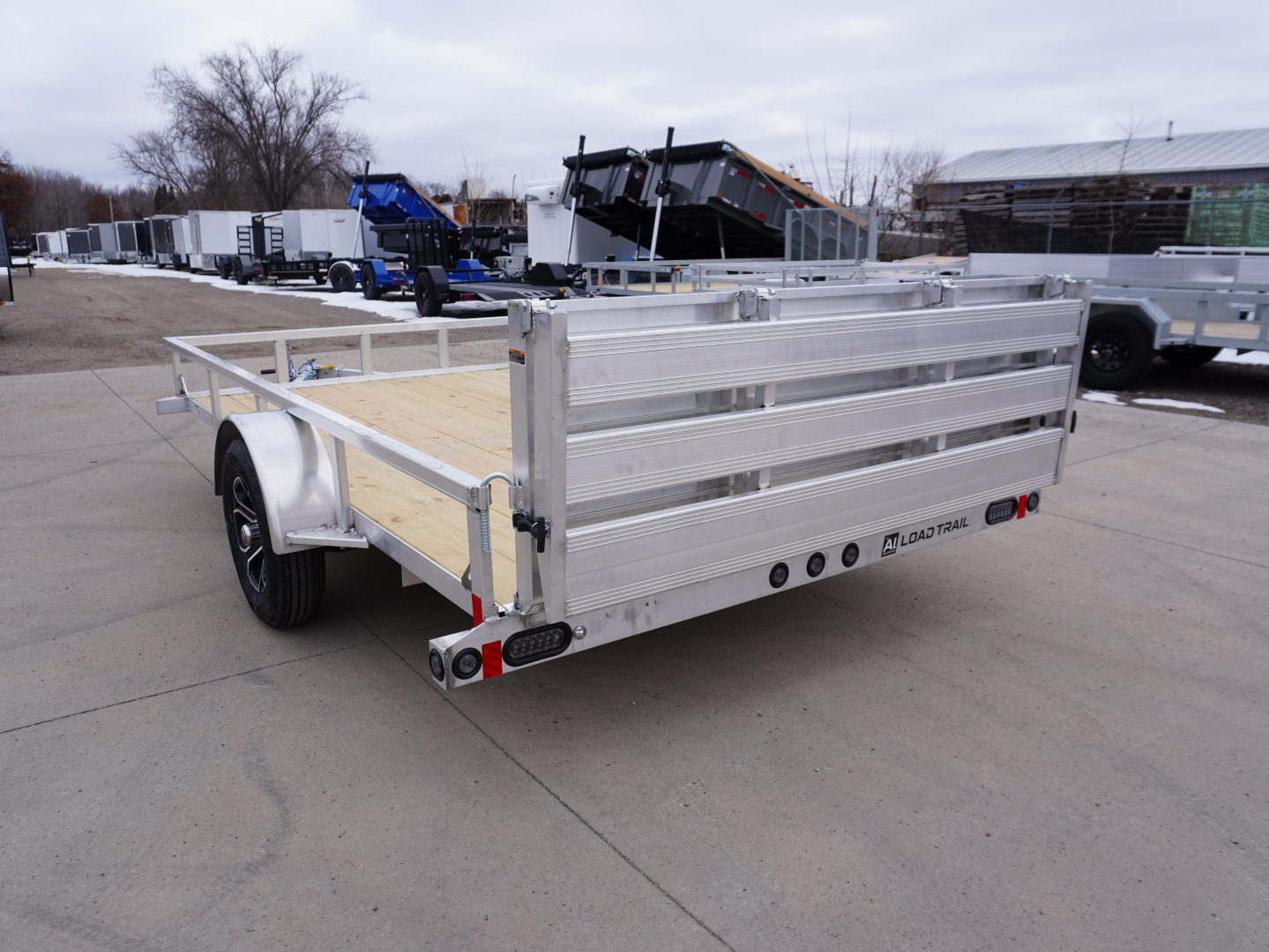 New 2026 Load Trail 83x12 Aluminum Utility Trailer