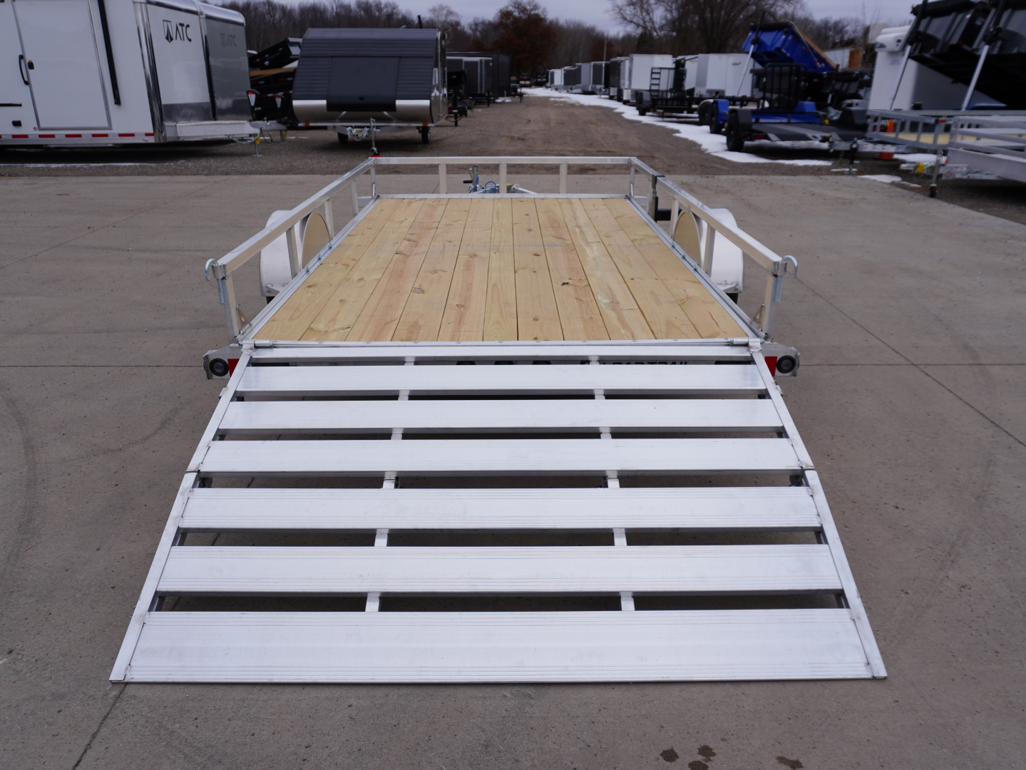 New 2026 Load Trail 83x12 Aluminum Utility Trailer