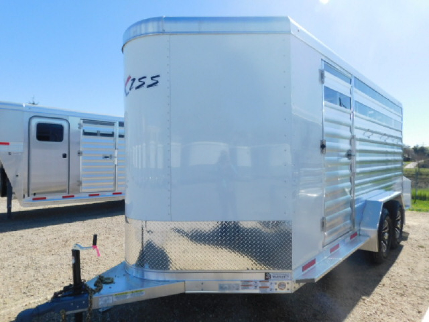 New 2026 Exiss Trailers STC 716 Stock / Stock Combo Trailer