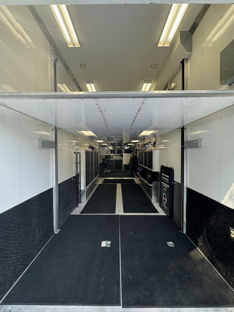 Used 2005 Gold Rush Motorsports All Aluminum 36’ Stacker Trailer